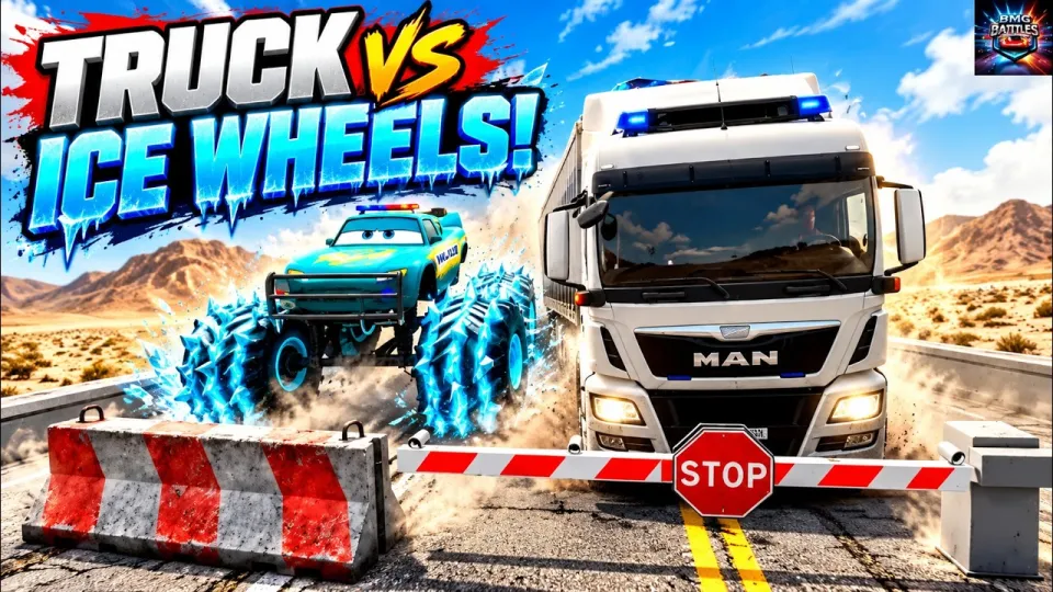 Beamng Drive Flatbed Tow Truck Mcqueen | Transportation with Truck P33